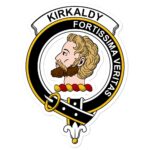 Kirkaldy (of Grange) Clan Crest Vinyl Sticker