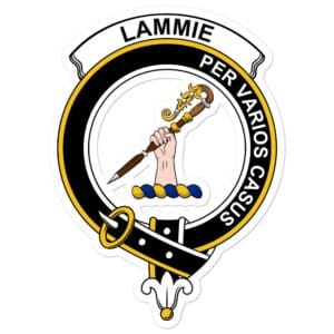 Lammie Clan Crest Vinyl Sticker