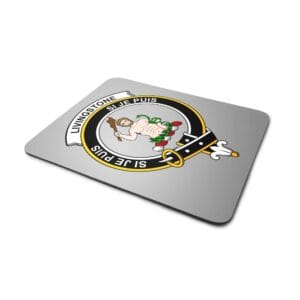 Livingstone Clan Crest Mousepad