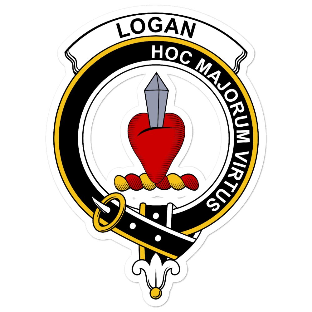 Logan Clan Crest Vinyl Sticker