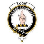 Logie Clan Crest Vinyl Sticker