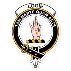 Logie Clan Crest Vinyl Sticker