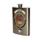 Lundin Clan Crest Flask.