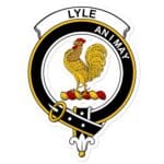 Lyle Clan Crest Vinyl Sticker