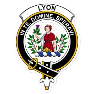 Lyon Clan Crest Vinyl Sticker