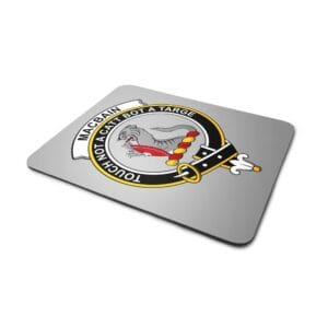 MacBain Clan Crest Mousepad