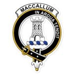 MacCallum Clan Crest Vinyl Sticker