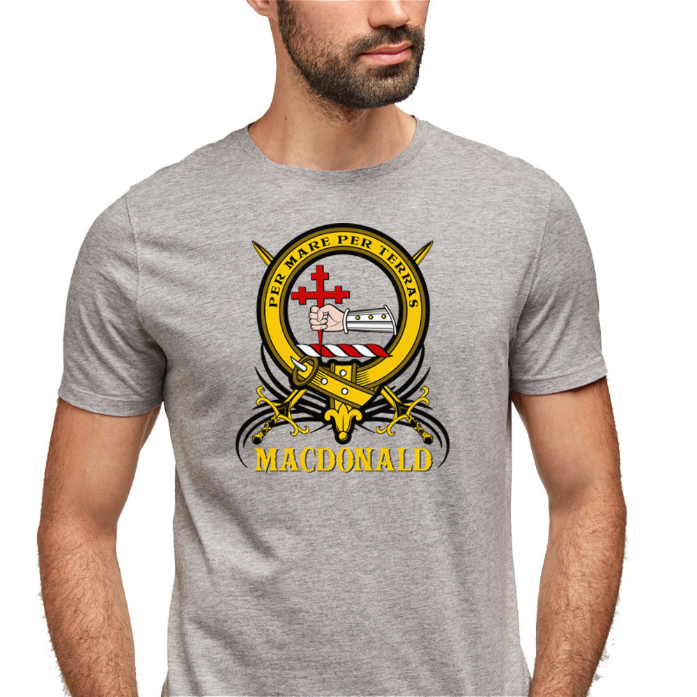 MacDonald (Clan Donald) Clan Crest T-Shirt