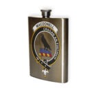 MacDonell (of Glengarry) Clan Crest Flask.