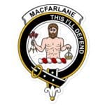 MacFarlane Clan Crest Vinyl Sticker