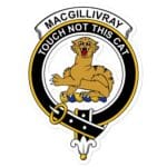 MacGillivray Clan Crest Vinyl Sticker