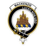 MacKenzie Clan Crest Vinyl Sticker
