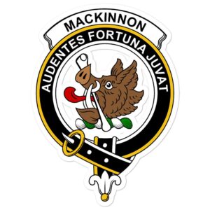 MacKinnon Clan Crest Vinyl Sticker