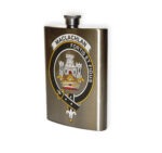 MacLachlan Clan Crest Flask.