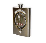 MacLaine (of Lochbuie) Clan Crest Flask.