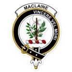 MacLaine (of Lochbuie) Clan Crest Vinyl Sticker