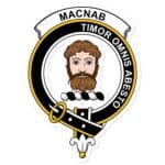 MacNab Clan Crest Vinyl Sticker