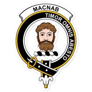 MacNab Clan Crest Vinyl Sticker