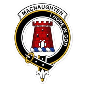 MacNaughten Clan Crest Vinyl Sticker