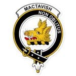 MacTavish Clan Crest Vinyl Sticker