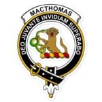 MacThomas Clan Crest Vinyl Sticker