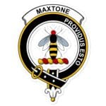 Maxton Clan Crest Vinyl Sticker