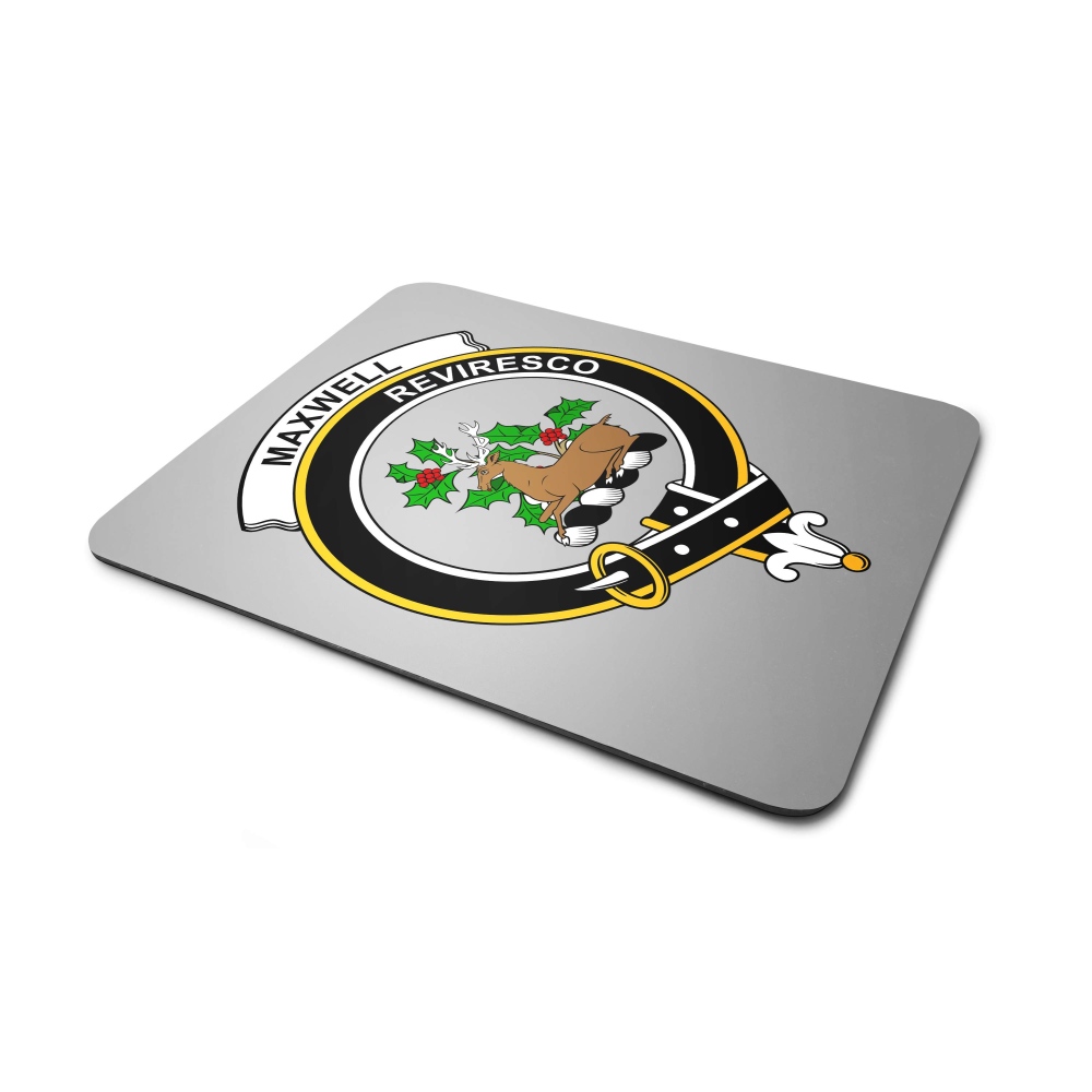 Maxwell Clan Crest Mousepad
