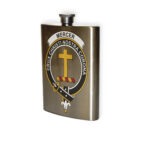 Mercer Clan Crest Flask.