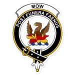 Mowat (of Inglistoun) Clan Crest Vinyl Sticker