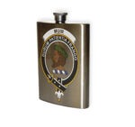 Muirhead Clan Crest Flask.