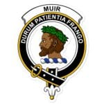 Muirhead Clan Crest Vinyl Sticker