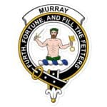 Murray (of Athole) Clan Crest Vinyl Sticker