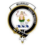 Murray (of Dysart) Clan Crest Vinyl Sticker