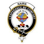 Nairn Clan Crest Vinyl Sticker