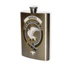Norvel (or Norvill) Clan Crest Flask.