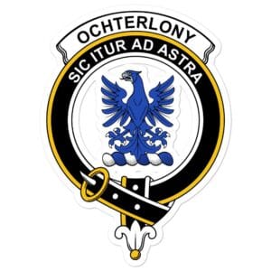 Ochterlony Clan Crest Vinyl Sticker