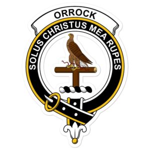 Orrock Clan Crest Vinyl Sticker