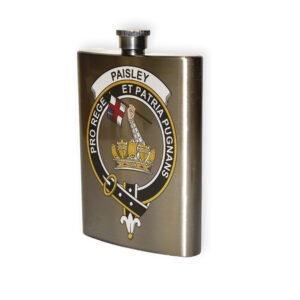 Paisley (or Pasley) Clan Crest Flask.