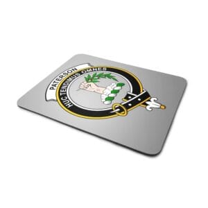 Paterson Clan Crest Mousepad