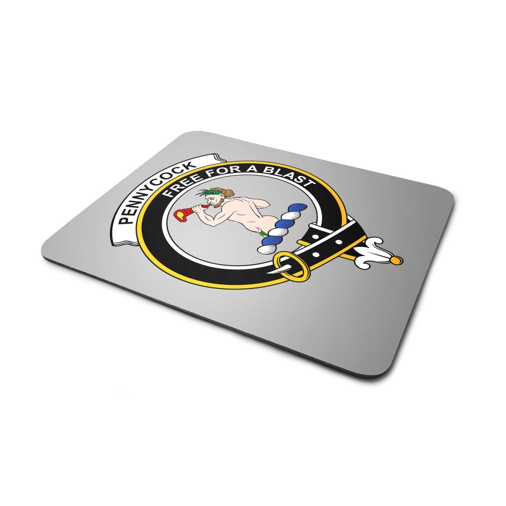 Pennycook Clan Crest Mousepad