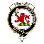 Primrose Clan Crest Vinyl Sticker