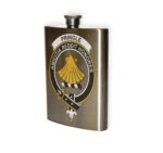 Pringle Clan Crest Flask.