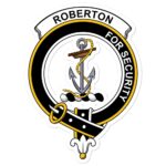 Roberton Clan Crest Vinyl Sticker