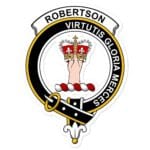 Robertson Clan Crest Vinyl Sticker