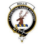 Rollo Clan Crest Vinyl Sticker