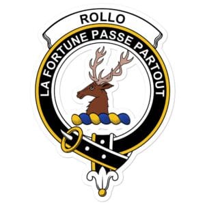 Rollo Clan Crest Vinyl Sticker