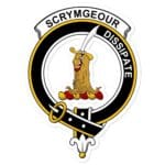 Scrymgeour Clan Crest Vinyl Sticker