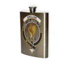 Sinclair Clan Crest Flask.