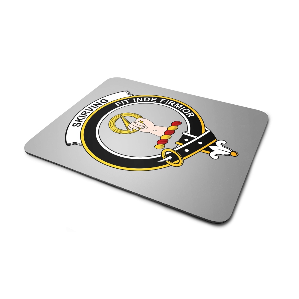 Skirving Clan Crest Mousepad
