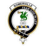 Somerville Clan Crest Vinyl Sticker